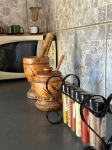 Η κουζίνα ή μικρή κουζίνα στο Sítio Temporada - Fazendinha Casa Nova +13 φωτογραφίες