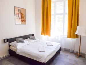 Ένα ή περισσότερα κρεβάτια σε δωμάτιο στο Soukromý pokoj v centru C2