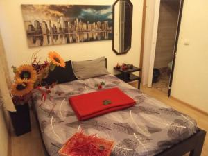Postel nebo postele na pokoji v ubytování EVA suites