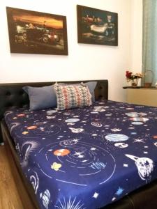 Postel nebo postele na pokoji v ubytování EVA suites