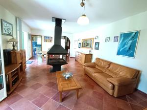 Posezení v ubytování Casa di Ghjulia
