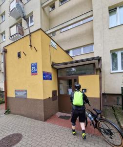 Jízda na kole v ubytování Mieszkanie 2 pokojowe z widokiem na morze nebo okolí