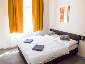 Ένα ή περισσότερα κρεβάτια σε δωμάτιο στο Soukromý pokoj C3 v centru Prahy