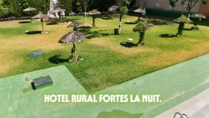 Zahrada ubytování Hotel Antequera Rural Fortes La Nuit