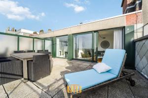 Μπαλκόνι ή βεράντα στο Summer studio with big sunny terrace