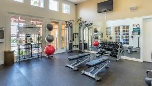 Spordikeskus ja/või sportimisvõimalused majutusasutuses Marriott's Newport Coast 2BR Apartment with Resort Access