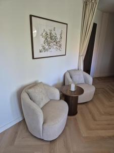 Posezení v ubytování Stylish Studio in Copenhagen