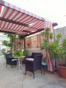 Patio nebo venkovní prostory v ubytování Appartamentino Cinisi