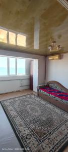 Postel nebo postele na pokoji v ubytování Квартира с видом на море!