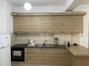 Dapur atau dapur kecil di Point Apartments
