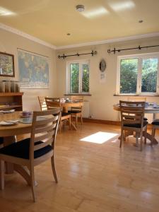 Area soggiorno di PK Lodge Bed and breakfast