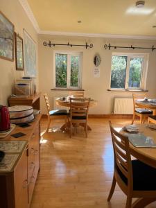 Area soggiorno di PK Lodge Bed and breakfast
