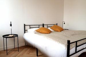 Postel nebo postele na pokoji v ubytování Le Perchoir Phocéen