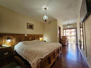 Postel nebo postele na pokoji v ubytování Hotel Sagres