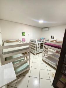 Area soggiorno di Canoa Roots Hostel & Camping