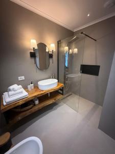 Koupelna v ubytování Bona A Vui Rooms
