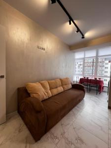 Posezení v ubytování Lux Apartment