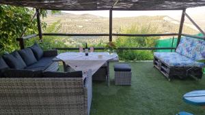 Posezení v ubytování Cortijo de la Cruz