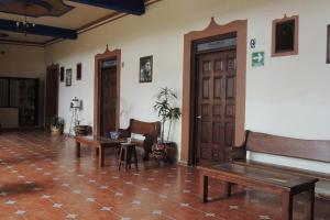 Χώρος καθιστικού στο Plaza Real Hotel Boutique