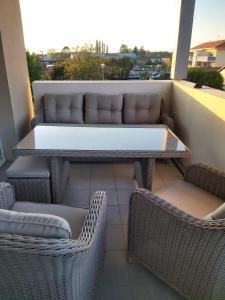 Χώρος καθιστικού στο Appartement entier benesse maremne