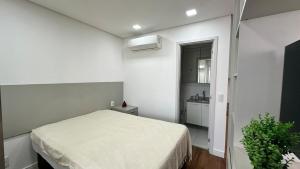 Katil atau katil-katil dalam bilik di 08 Mini loft com lazer completo internet vaga e mercado dentro do condomínio +28 gambar