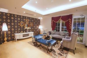 Χώρος καθιστικού στο F Hotel Jakarta
