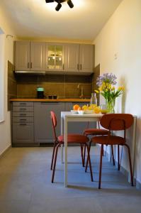Kuchyň nebo kuchyňský kout v ubytování Apartment Antonio