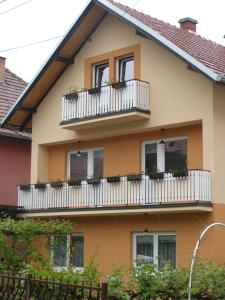 Balkón nebo terasa v ubytování Guest House Obradovic