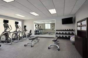 Fitness centrum a/nebo fitness zařízení v ubytování Courtyard by Marriott Denver Southwest/Littleton