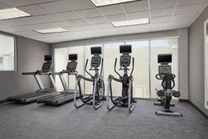 Fitness centrum a/nebo fitness zařízení v ubytování Courtyard by Marriott Denver Southwest/Littleton