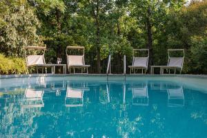 The swimming pool at or close to Villa Giardino Lucca heated pool, 2 miles Lucca