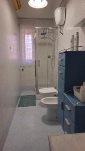 Koupelna v ubytování CasaSofia Apt - Naples, Fuorigrotta