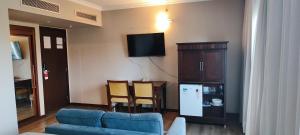 Köök või kööginurk majutusasutuses Quarto de hotel na Rua Verbo Divino +5 fotot