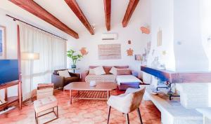 Гостиная зона в LA BOHÊME by K6 Conciergerie Villas