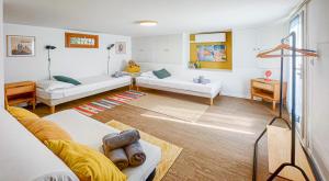 Кровать или кровати в номере LA BOHÊME by K6 Conciergerie Villas