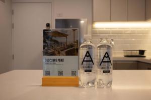 Η κουζίνα ή μικρή κουζίνα στο Majestic 1BR with Balcony in Miraflores +13 φωτογραφίες