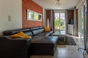 Χώρος καθιστικού στο Gîte Nature en Champagne