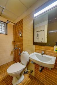 Koupelna v ubytování Super Hotel O G Silver Ashok Nagar