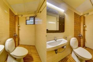 Koupelna v ubytování Super Hotel O G Silver Ashok Nagar