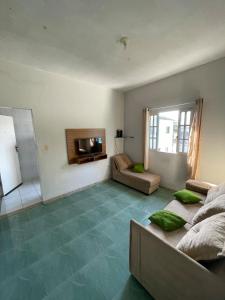 Η κουζίνα ή μικρή κουζίνα στο Apartamento de praia 02