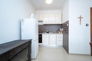Η κουζίνα ή μικρή κουζίνα στο Apartments with swimming pool Zubovici, Pag - 9365