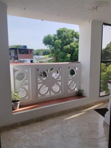 Μπαλκόνι ή βεράντα στο Apartamento Villa Saika