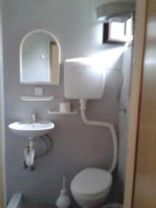 Kylpyhuone majoituspaikassa Draga`s rooms