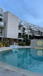 Gallery image of The Waves Tulum Secluded studio apartment with balcony in Tulum
