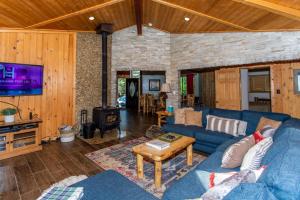 TV a/nebo společenská místnost v ubytování Big Bear Splash