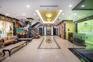 Posezení v ubytování Pharaoh Boutique Hotel Danang