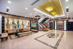 Posezení v ubytování Pharaoh Boutique Hotel Danang
