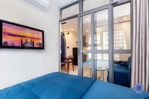 Χώρος καθιστικού στο HOME, Apartments for rent in Vinhomes Grand Park, Free airport pick-up +77 φωτογραφίες