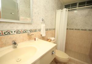 Koupelna v ubytování Hotel Argento Zacatecas