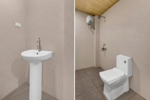 Koupelna v ubytování Super Hotel O Machilipatnam